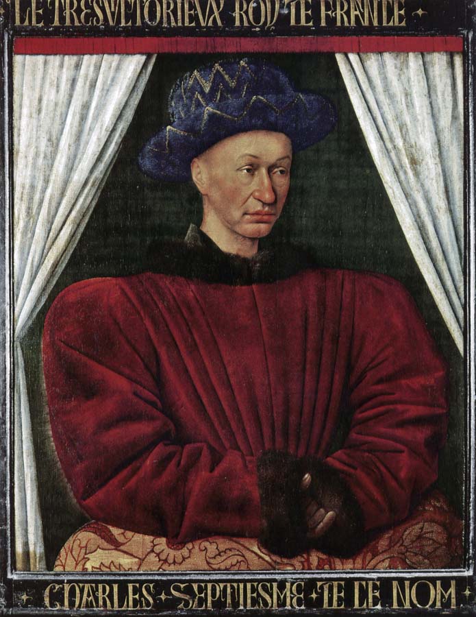 Portrait of Charles VII